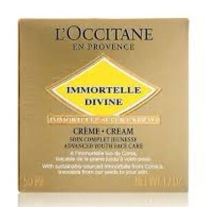 L'Occitane Immortelle Divine Cream 50ml Womens Skin Care - SEALED